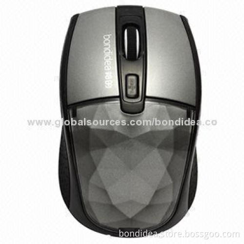 Wireless Mouse with High Special Resolution Diamond Cut Effect